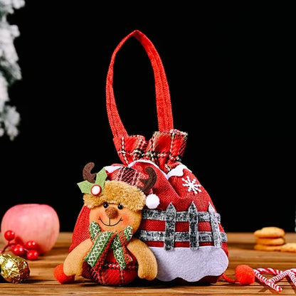 Love-Filled Christmas Doll Gift Bags