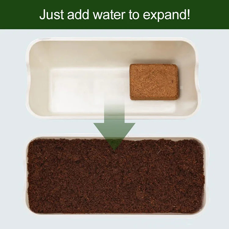 CocoBrick™ - Organic Coconut Coir for Plants