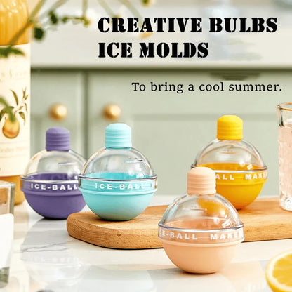 Light Bulbs Ice Molds