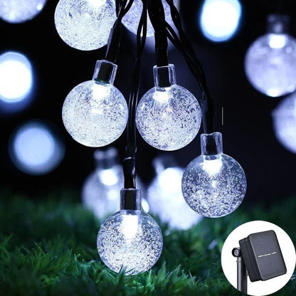 🔥Last Day 50% OFF🔥 - Waterproof Solar Powered LED Outdoor String Lights