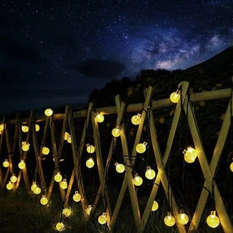 🔥Last Day 50% OFF🔥 - Waterproof Solar Powered LED Outdoor String Lights