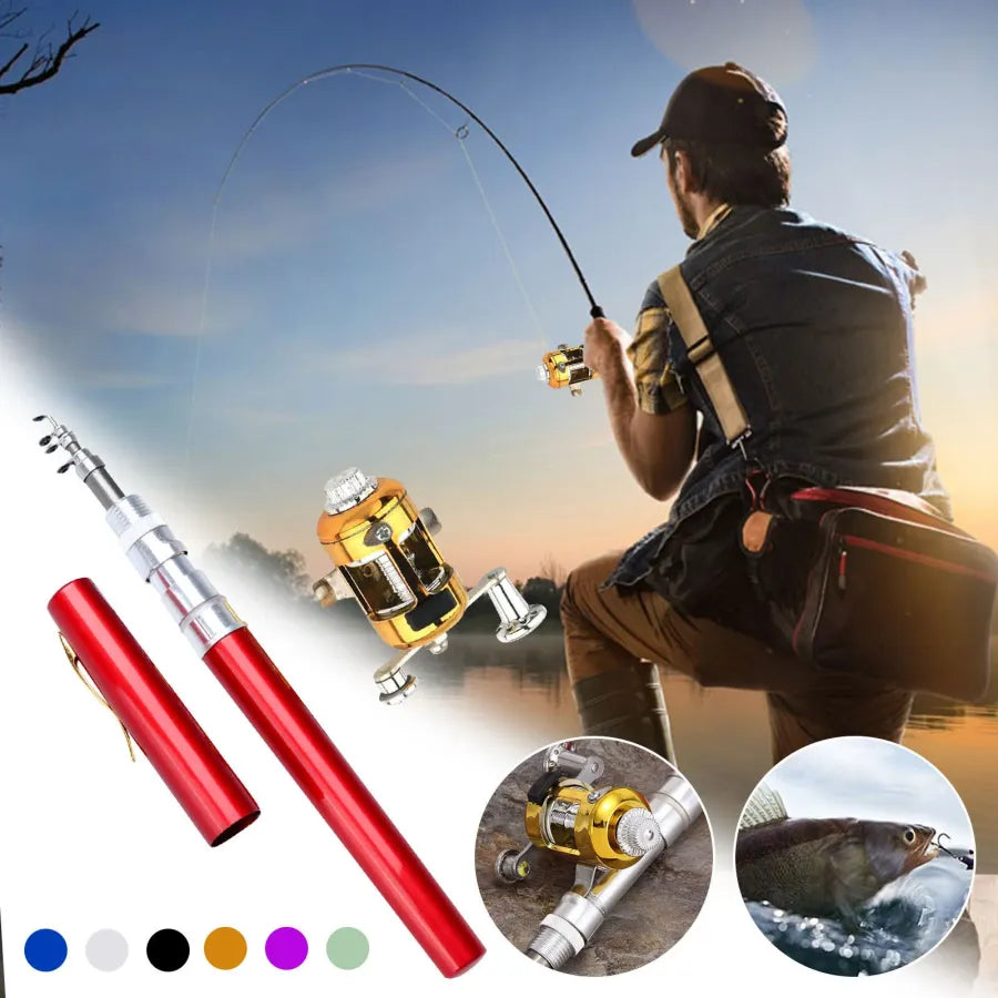 POCKET SIZE FISHING ROD