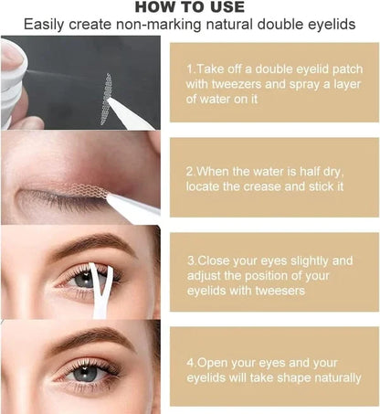 New Glue-Free Ultra Natural Invisible Double Eyelid Sticker