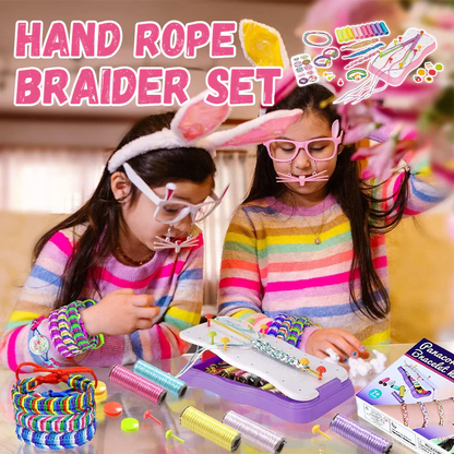 HandWeave - Creative Hand Rope Braider Set