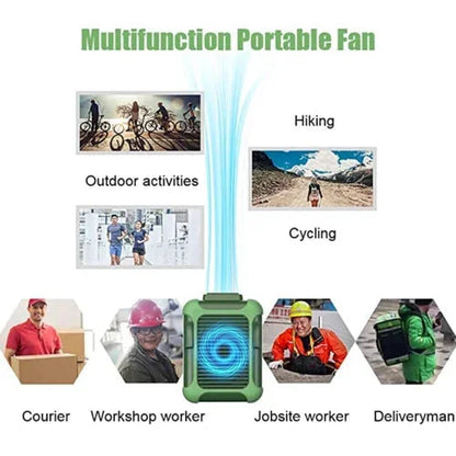 Summer Sale 50% OFF - Portable Cooling Fan