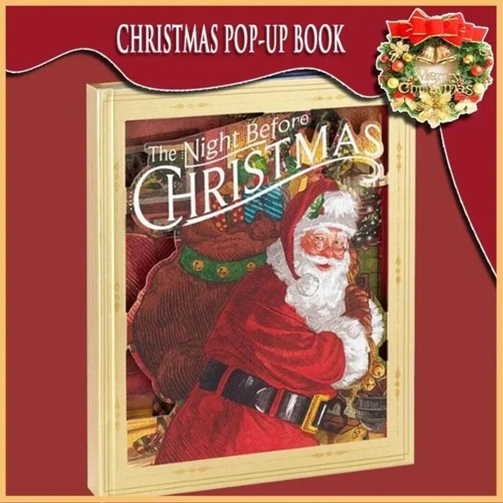 The Enchanted Christmas Eve Pop-Up Book (Light + Sound)