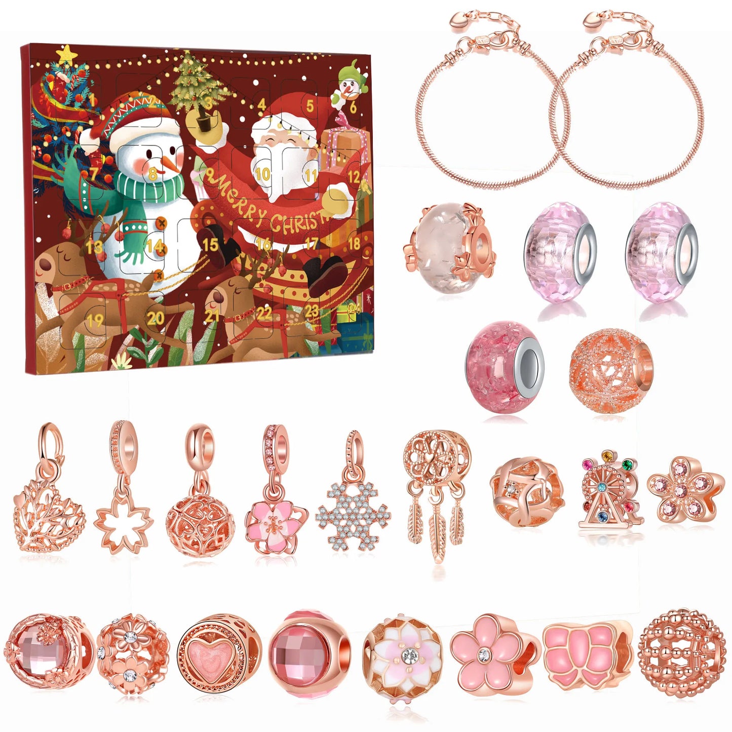 Magical Advent Calendar Bracelet Set