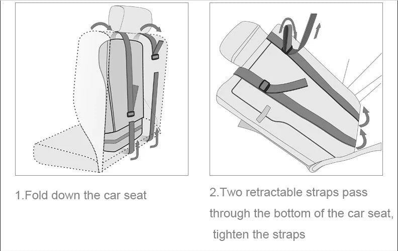 Auto Child Safety Seat Simple Car Portable Seat Belt