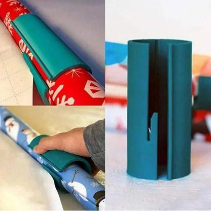 DIY Gift Wrap Paper Roll Cutter