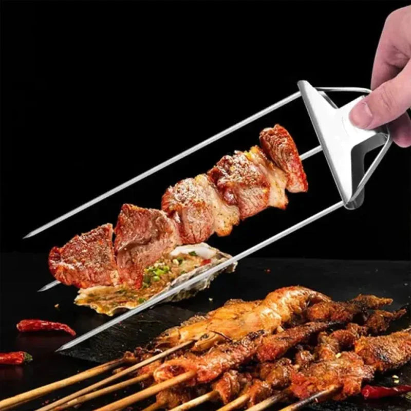 GrillMaster - Barbecue 3-way Grill Skewers