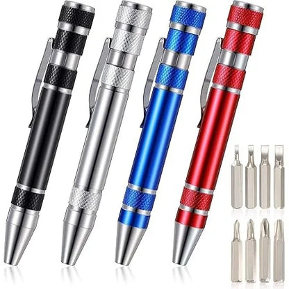 8-in-1 Pocket Pen Screwdriver