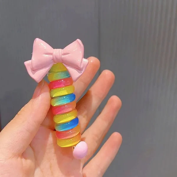 Little Princess Phone Cord Hair Ties