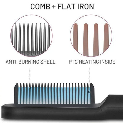 Quick Glam Hair Styling Comb