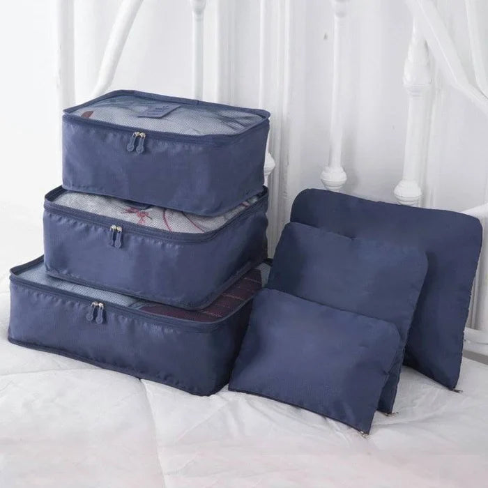 LAST DAY HOT SALE 38% OFF - 6 pieces portable luggage packing cubes