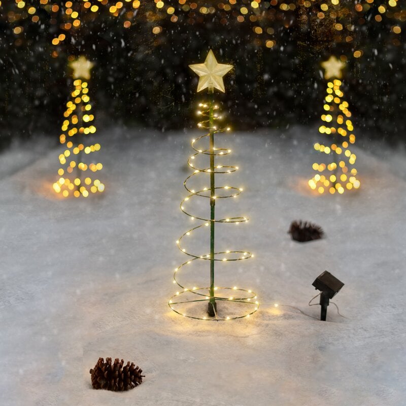 Solar LED Christmas Tree Lights