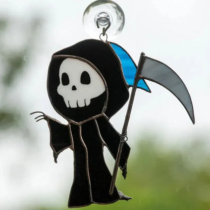 SpookyShade - Halloween Grim Reaper Sun Catcher