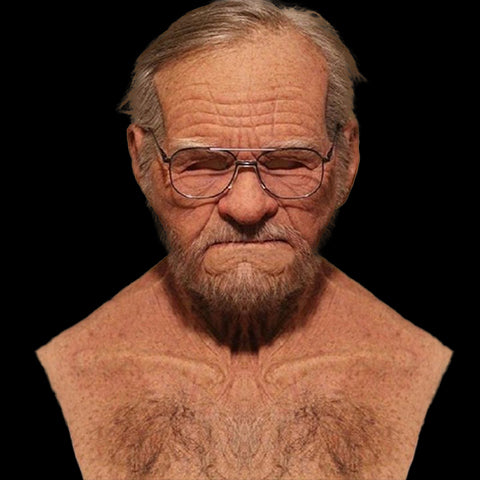 Hyper Realistic Silicone Elderly Mask