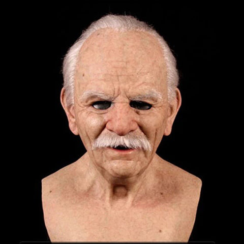 Hyper Realistic Silicone Elderly Mask