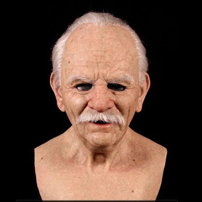 Hyper Realistic Silicone Elderly Mask