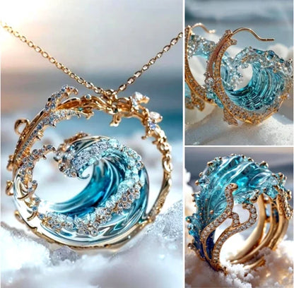 AquaGlam - Elegant Ocean Oath Jewelry