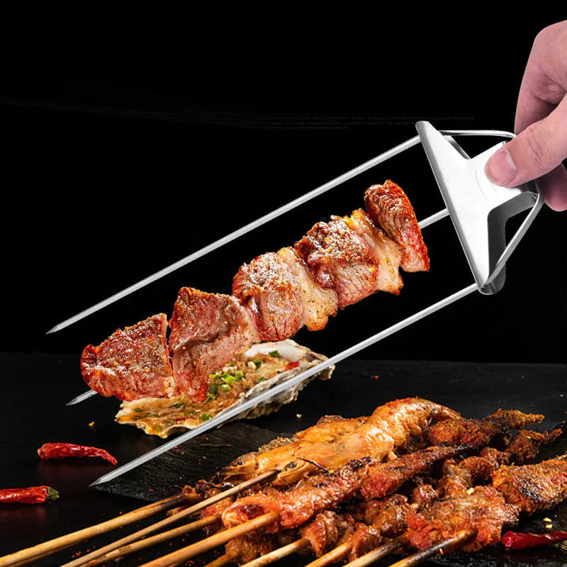 GrillMaster - Barbecue 3-way Grill Skewers