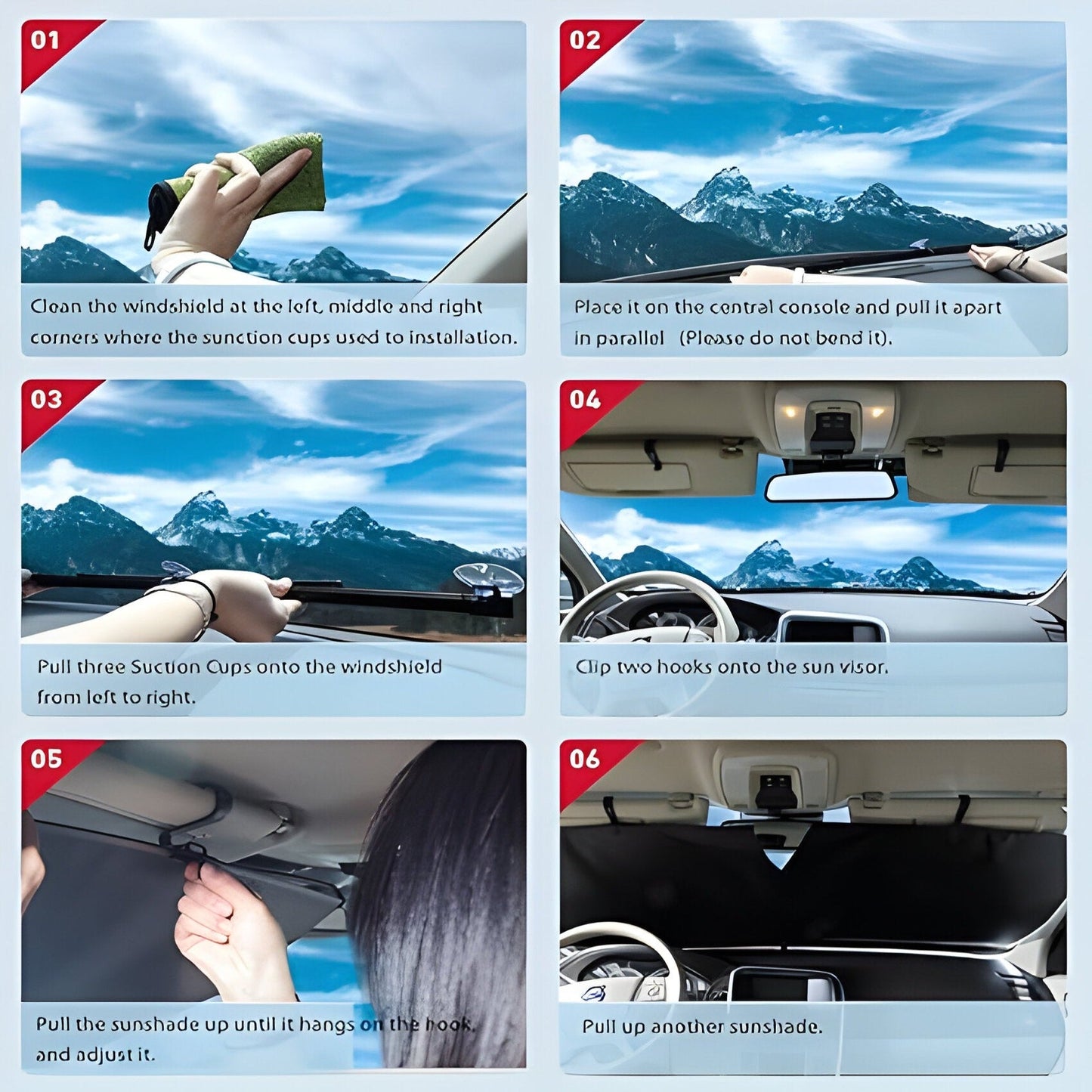 SmartShade -  Retractable Car Sunshade