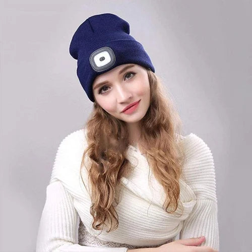 RadiantBeam LED Light Beanie