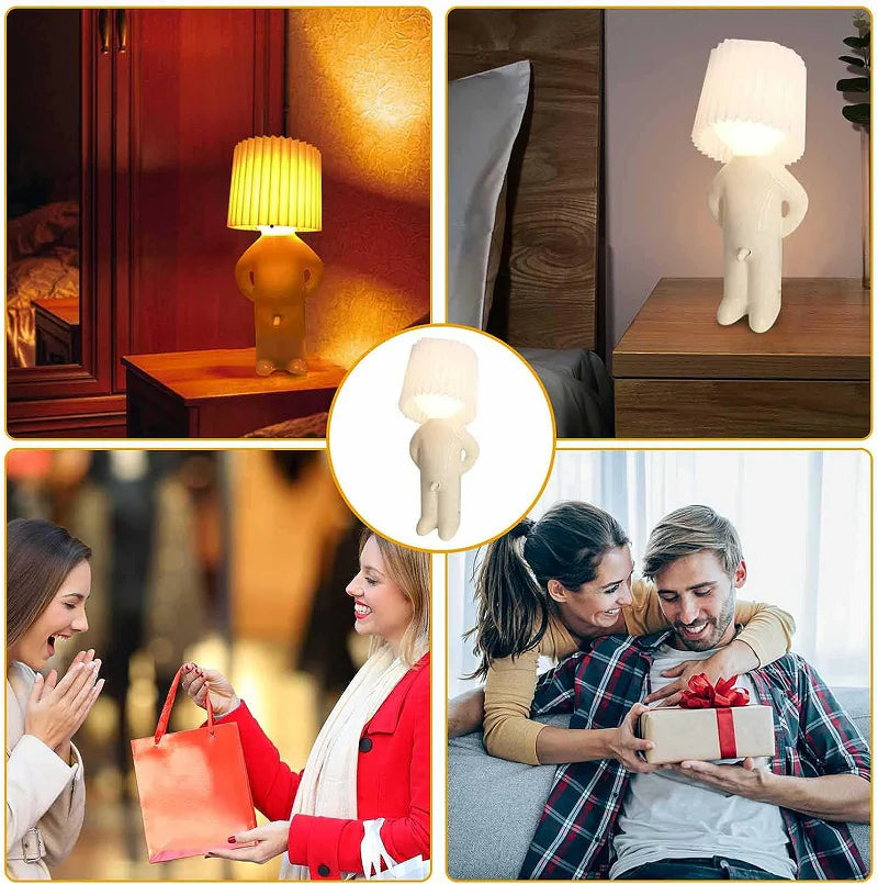 Shy Man Creative Table Lamp