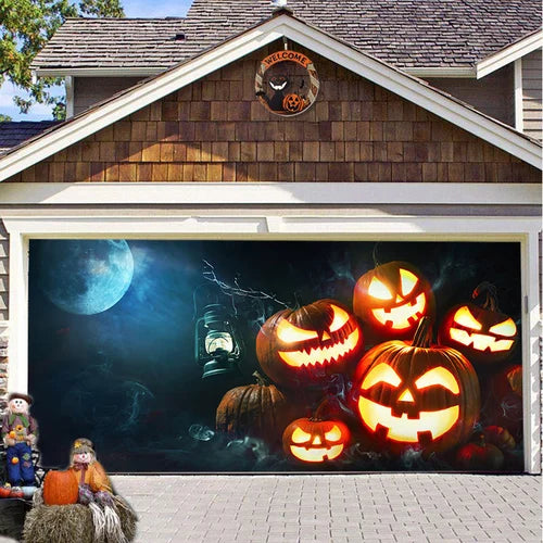 Halloween Garage Door Decoration