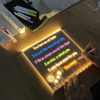 LuminaScribe - LED Note Board with Colors