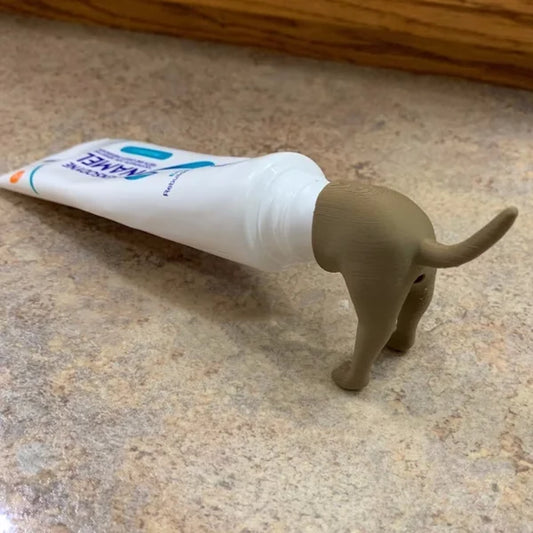 Pooping Puppy Toothpaste Topper