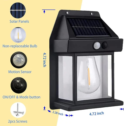 Super Bright Solar Wall Light