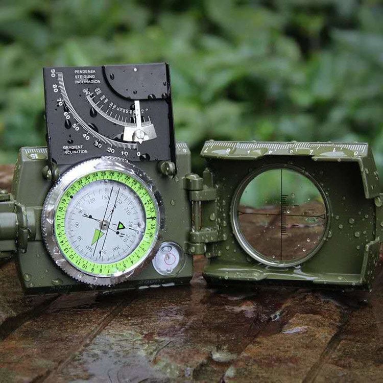 Multifunctional Military Aiming Compass with Clinometer