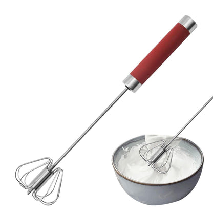 Semi-Automatic Stainless Steel Whisk