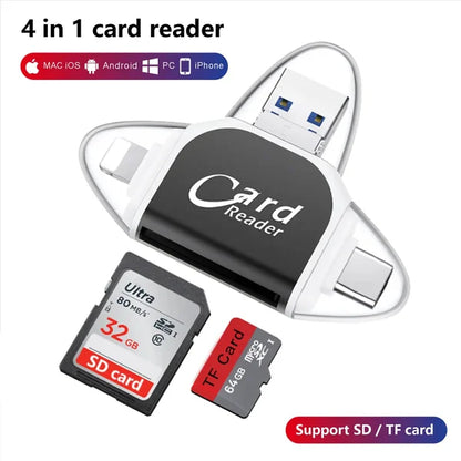 VersaPort | 4-in-1 Universal Card Reader