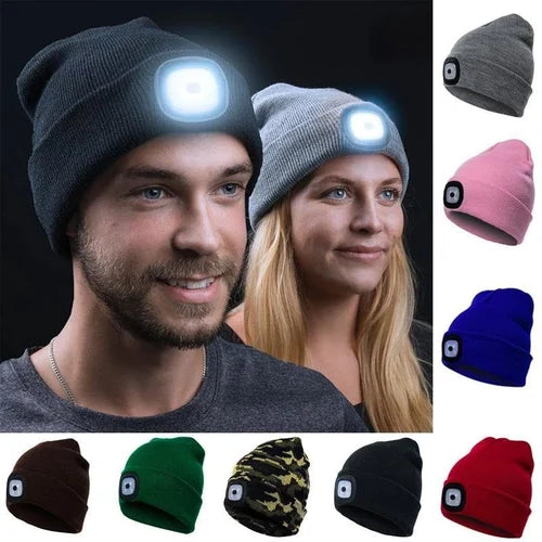 RadiantBeam LED Light Beanie