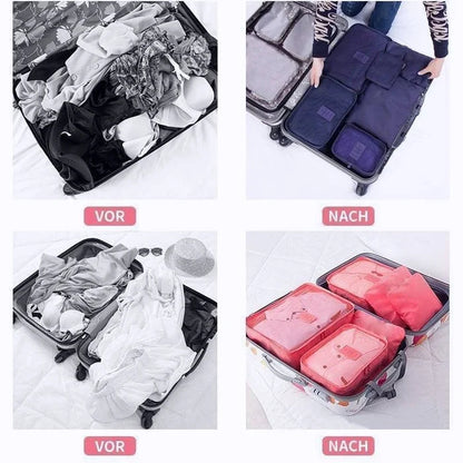 LAST DAY HOT SALE 38% OFF - 6 pieces portable luggage packing cubes