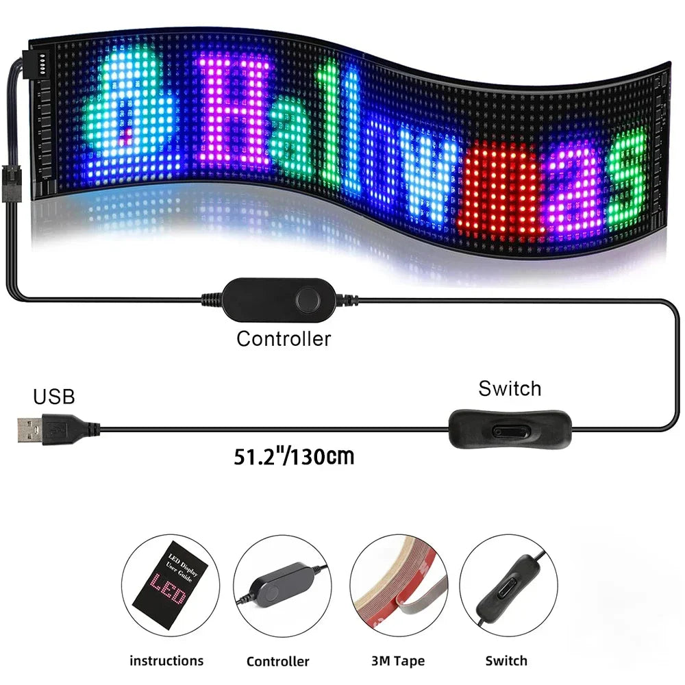 Nano Glow Bluetooth LED Screen Display