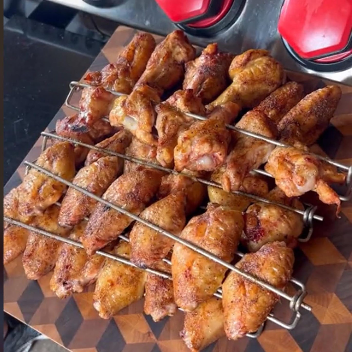 GrillMaster - The Ultimate WIng Grilling Rails