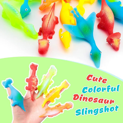 Slingshot Dino-Launch Finger Fun Toys