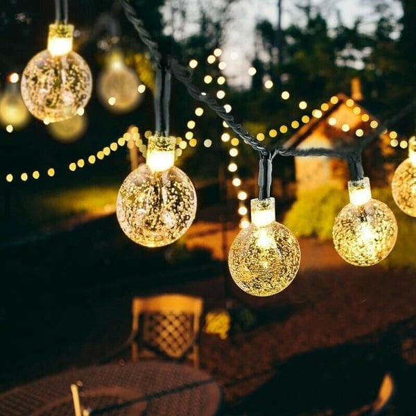 🔥Last Day 50% OFF🔥 - Waterproof Solar Powered LED Outdoor String Lights