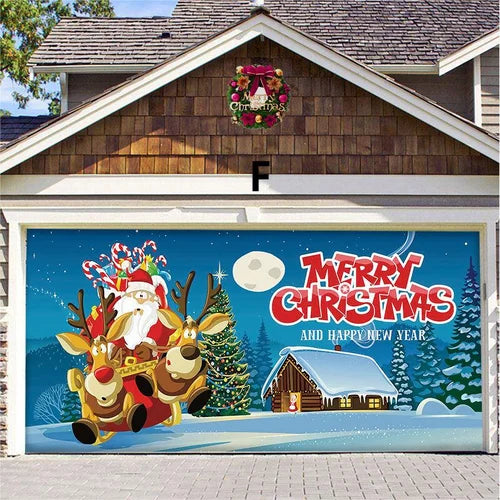 Festive Garage Door Magic - Christmas Edition