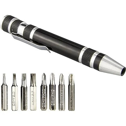 8-in-1 Pocket Pen Screwdriver