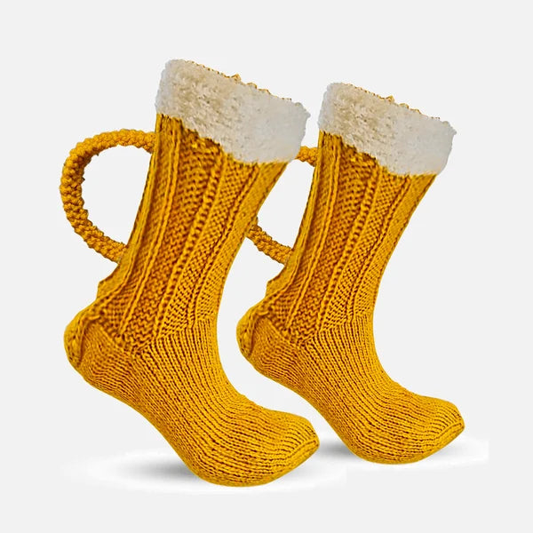 3D Knit Crocodile Socks