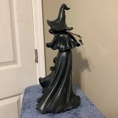 Enchanted Witch Resin LED Lantern