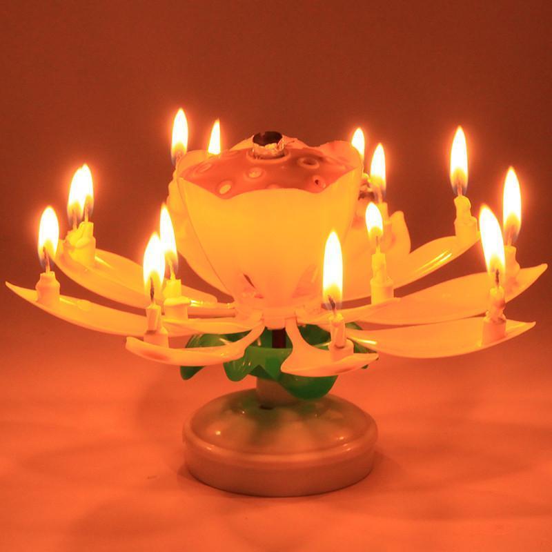 Musical Magic Birthday Candle