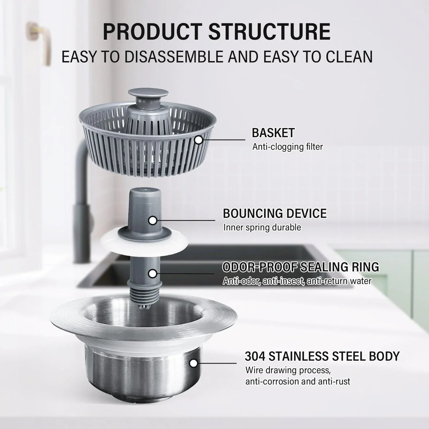 SinkSaver - Ultimate Drain Strainer