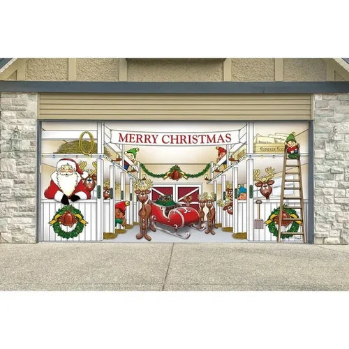 Festive Garage Door Magic - Christmas Edition