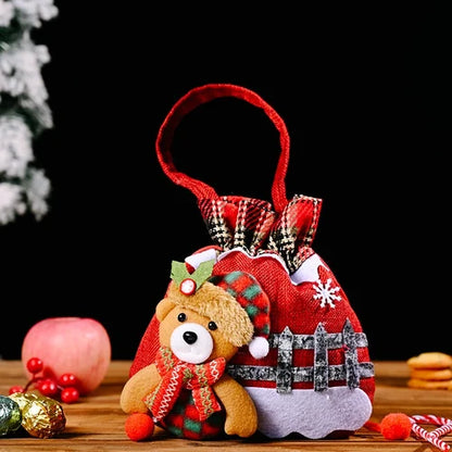 Love-Filled Christmas Doll Gift Bags