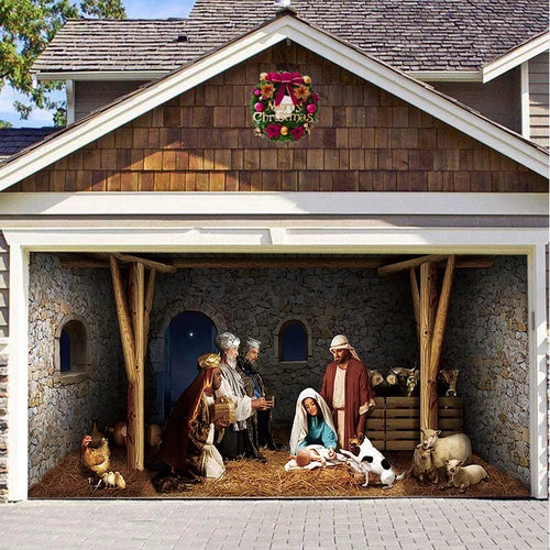 Festive Garage Door Magic - Christmas Edition